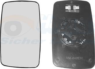 Van Wezel 3075861 - Vetro specchio, Specchio esterno www.autoricambi360.it