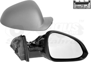 Van Wezel 3850818 - Specchio retrovisore esterno www.autoricambi360.it