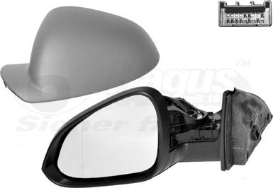 Van Wezel 3850817 - Specchio retrovisore esterno www.autoricambi360.it