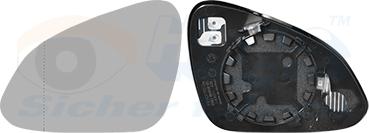 Van Wezel 3850837 - Vetro specchio, Specchio esterno www.autoricambi360.it