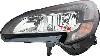 Van Wezel 3804963 - Faro principale www.autoricambi360.it