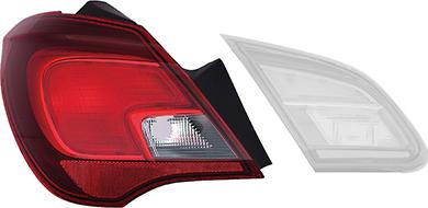 Van Wezel 3804935 - Luce posteriore www.autoricambi360.it