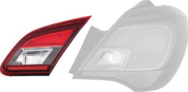 Van Wezel 3804938 - Luce posteriore www.autoricambi360.it