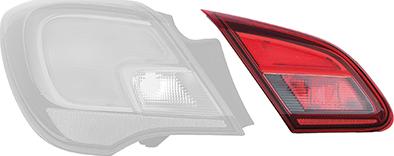 Van Wezel 3804933 - Luce posteriore www.autoricambi360.it