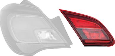 Van Wezel 3804937 - Luce posteriore www.autoricambi360.it
