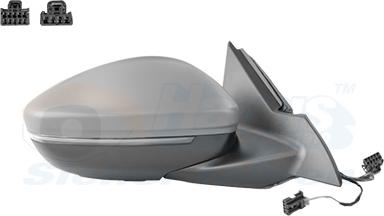 Van Wezel 3807808 - Specchio retrovisore esterno www.autoricambi360.it