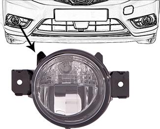 Van Wezel 3341996 - Luce guida diurna www.autoricambi360.it
