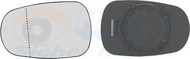 Van Wezel 3328839 - Vetro specchio, Specchio esterno www.autoricambi360.it