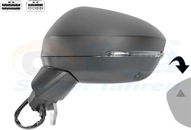 Van Wezel 3376827 - Specchio retrovisore esterno www.autoricambi360.it