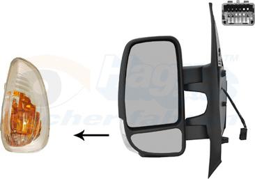 Van Wezel 3799807 - Specchio retrovisore esterno www.autoricambi360.it