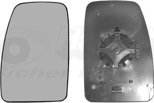 Van Wezel 3799835 - Vetro specchio, Specchio esterno www.autoricambi360.it