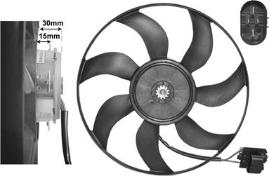 Van Wezel 3749744 - Ventola, Raffreddamento motore www.autoricambi360.it