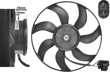 Van Wezel 3749745 - Ventola, Raffreddamento motore www.autoricambi360.it