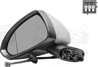 Van Wezel 3750805 - Specchio retrovisore esterno www.autoricambi360.it