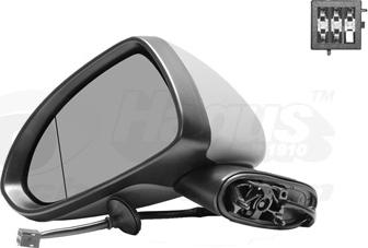 Van Wezel 3750807 - Specchio retrovisore esterno www.autoricambi360.it