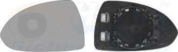 Van Wezel 3750837 - Vetro specchio, Specchio esterno www.autoricambi360.it