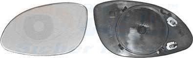 Van Wezel 3766862 - Vetro specchio, Specchio esterno www.autoricambi360.it