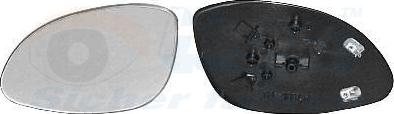 Van Wezel 3766835 - Vetro specchio, Specchio esterno www.autoricambi360.it