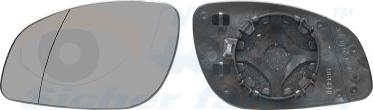 Van Wezel 3768831 - Vetro specchio, Specchio esterno www.autoricambi360.it