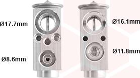 Van Wezel 37001352 - Valvola ad espansione, Climatizzatore www.autoricambi360.it