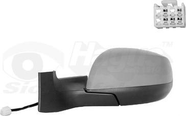 Van Wezel 3702817 - Specchio retrovisore esterno www.autoricambi360.it