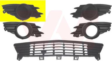 Van Wezel 3782592 - Griglia di ventilazione, Paraurti www.autoricambi360.it
