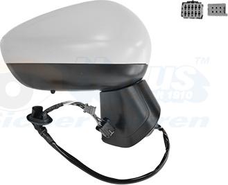 Van Wezel 3722808 - Specchio retrovisore esterno www.autoricambi360.it