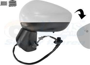 Van Wezel 3722817 - Specchio retrovisore esterno www.autoricambi360.it