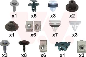 Van Wezel 3722796 - Kit montaggio, Parafango www.autoricambi360.it