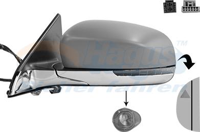 Van Wezel 2128825 - Specchio retrovisore esterno www.autoricambi360.it