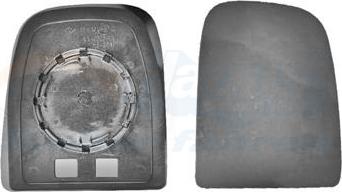 Van Wezel 2815864 - Vetro specchio, Specchio esterno www.autoricambi360.it