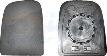 Van Wezel 2815867 - Vetro specchio, Specchio esterno www.autoricambi360.it
