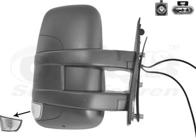 Van Wezel 2816802 - Specchio retrovisore esterno www.autoricambi360.it
