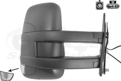 Van Wezel 2816812 - Specchio retrovisore esterno www.autoricambi360.it