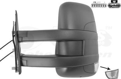 Van Wezel 2816817 - Specchio retrovisore esterno www.autoricambi360.it