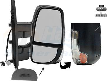 Van Wezel 2817818 - Specchio retrovisore esterno www.autoricambi360.it