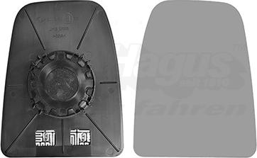 Van Wezel 2817838 - Vetro specchio, Specchio esterno www.autoricambi360.it