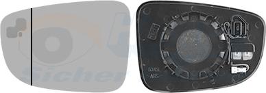 Van Wezel 2745835 - Vetro specchio, Specchio esterno www.autoricambi360.it