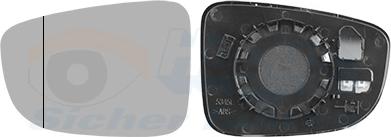 Van Wezel 2745837 - Vetro specchio, Specchio esterno www.autoricambi360.it