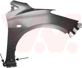 Van Wezel 2741658 - Parafango www.autoricambi360.it