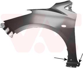 Van Wezel 2741657 - Parafango www.autoricambi360.it