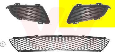 Van Wezel 2754591 - Griglia di ventilazione, Paraurti www.autoricambi360.it