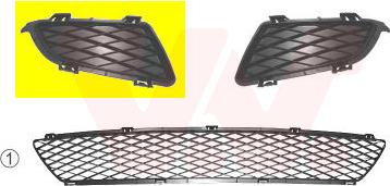 Van Wezel 2754592 - Griglia di ventilazione, Paraurti www.autoricambi360.it