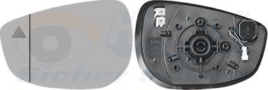 Van Wezel 2751837 - Vetro specchio, Specchio esterno www.autoricambi360.it