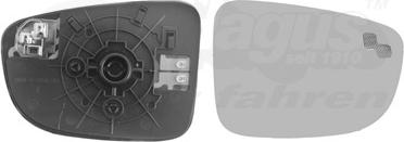 Van Wezel 2766838 - Vetro specchio, Specchio esterno www.autoricambi360.it