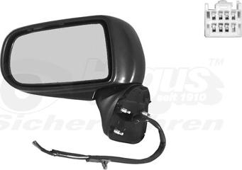 Van Wezel 2760807 - Specchio retrovisore esterno www.autoricambi360.it