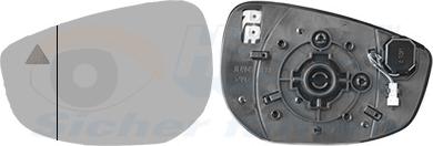 Van Wezel 2705835 - Vetro specchio, Specchio esterno www.autoricambi360.it