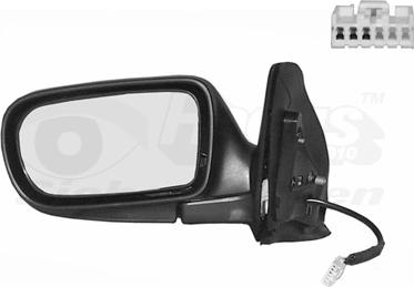 Van Wezel 2720805 - Specchio retrovisore esterno www.autoricambi360.it