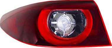Van Wezel 2776935 - Luce posteriore www.autoricambi360.it
