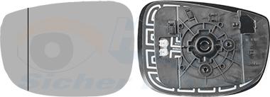 Van Wezel 2773837 - Vetro specchio, Specchio esterno www.autoricambi360.it